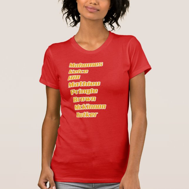 Camiseta KC Chiefs Offensive Line Shirt (Anverso)