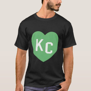 Camiseta Kc Green He Kc Kansas City Green 2 Letra Kc He Kc
