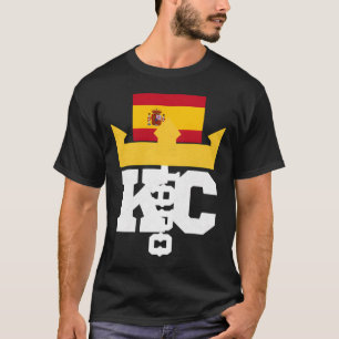 Camiseta Kc Kansas City Crown Exclusivo Royal Blue Vintage 