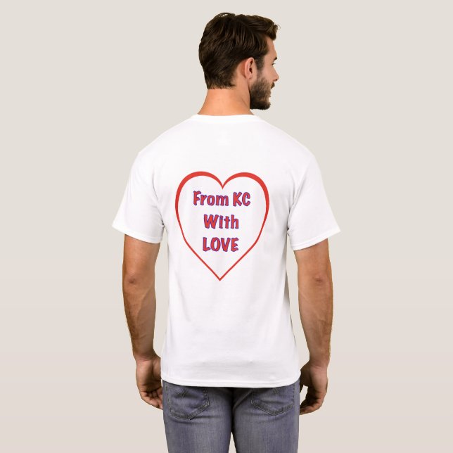 Camiseta KC Love (Reverso completo)