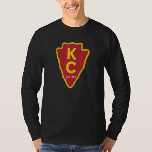 Camiseta Kc Original Red Kansas City Kc Único Est 1853 Kc