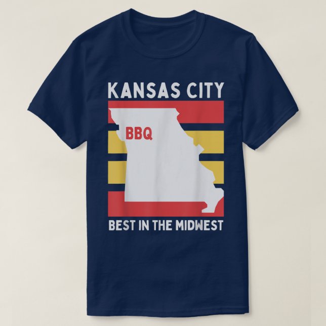 Camiseta KCMO, Bovinos de pollo de la zona media de la zona (Diseño del anverso)
