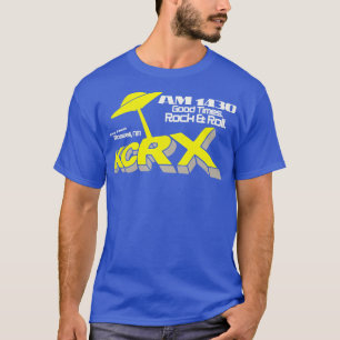 Camiseta KCRX 1430 Estación de Radio Retro Radicada Roswell