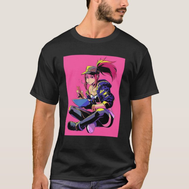 Camiseta KDA Akali (Anverso)