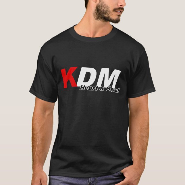 Camiseta KDM oyen y la oscuridad de Seul (Anverso)