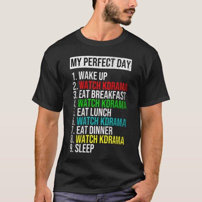 Camiseta KDrama Attitude Funny K-Drama Lover (Anverso)