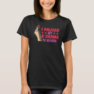 Camiseta Kdrama, hice una pausa en mi drama coreano para es
