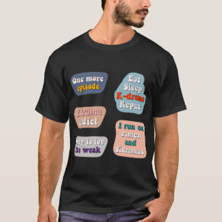 Camiseta Kdrama Pegatina Pack