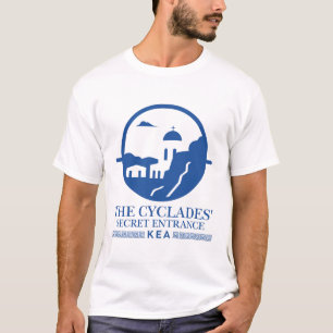 Camiseta Kea: la entrada secreta de las Cícladas