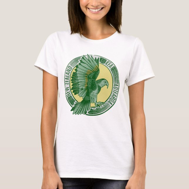 Camiseta Kea N.Z. Aotearoa (Anverso)