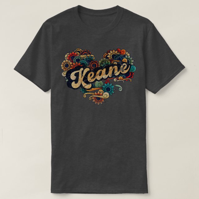 CAMISETA KEANE VIGNETTE COLOR ANTIGUO (Diseño del anverso)