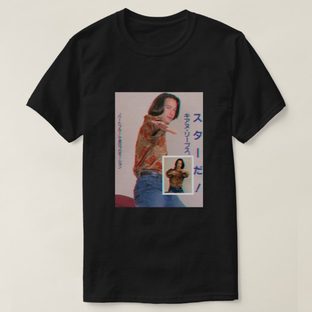 Camiseta KeanU ReEves (Diseño del anverso)