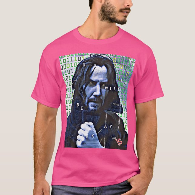 Camiseta Keanu Reeves (Anverso)