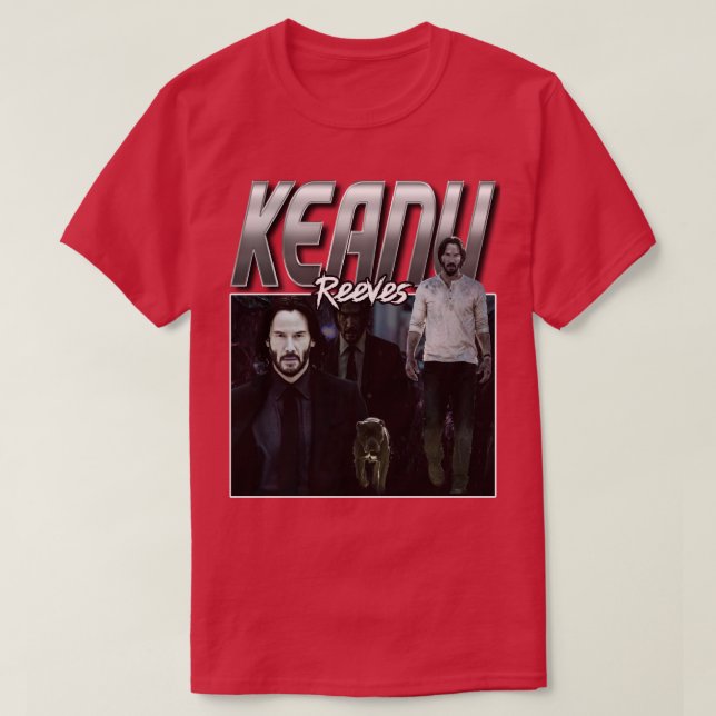 Camiseta Keanu Reeves Classic (Diseño del anverso)