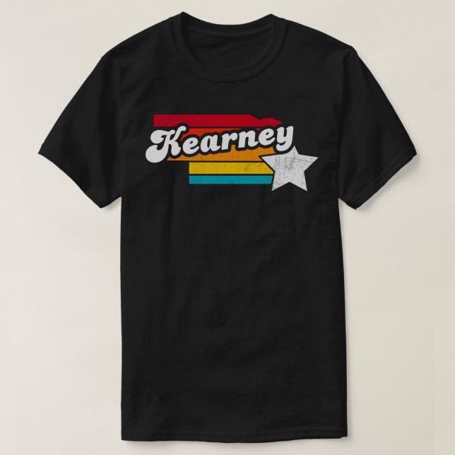 Camiseta Kearney Nebraska Vintage Molestias 2 (Diseño del anverso)