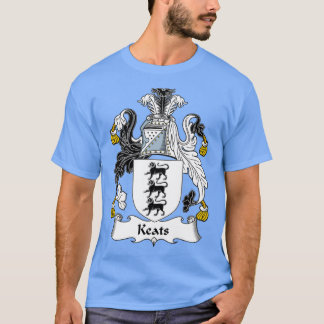 Camiseta Keats Coat of Arms Family Crest
