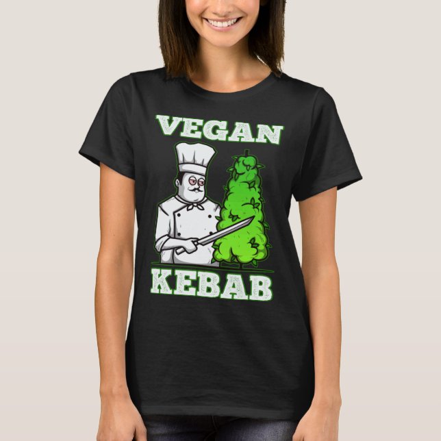 Camiseta Kebab de marihuana vegano (Anverso)