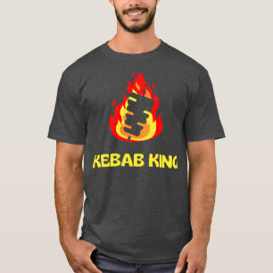 Camiseta Kebab King Shashlik Kebab Turkish Grill