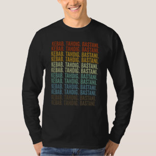 Camiseta Kebab Tahdig Bastani Comida Persa Irán Kebab