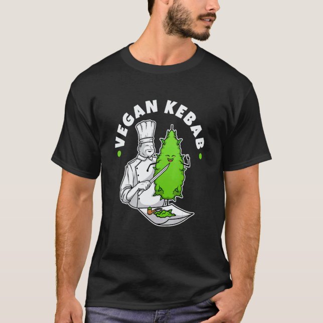 Camiseta Kebab vegano de marihuana (Anverso)