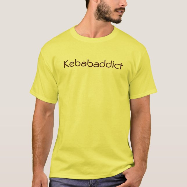 Camiseta Kebabaddict (Anverso)