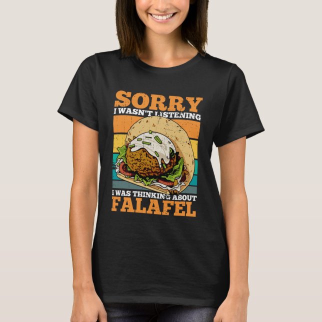 Camiseta Kebap Food Chef Falafel Hummus Gastronomía Levanti (Anverso)
