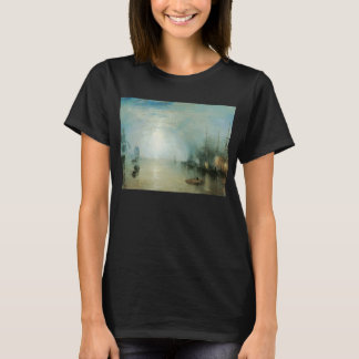Camiseta Keelmen Heaving Coals, Moonlight de Joseph Turner