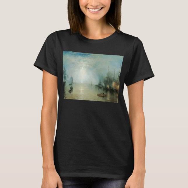 Camiseta Keelmen saludando carbón, luz de la luna por Josep (Anverso)