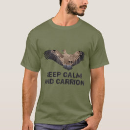 Camiseta Keep calm and carrion