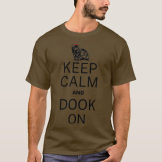 Camiseta Keep Calm and Dook On Ferret