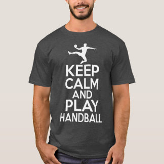 Camiseta Keep calm and play handball 4