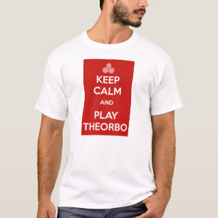 Camiseta Keep calm and play theorbo