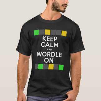 Camiseta Keep Calm And Wordle On!