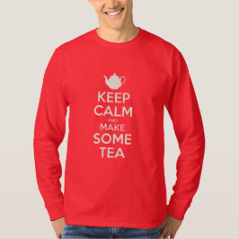 Camiseta Keep  Calm - make tea   