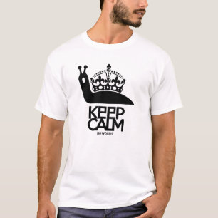 CAMISETA KEEP CALM NO WORDS BY MASANSER