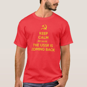 Camiseta Keep calm USSR