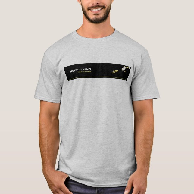 Camiseta Keep Flying (Anverso)