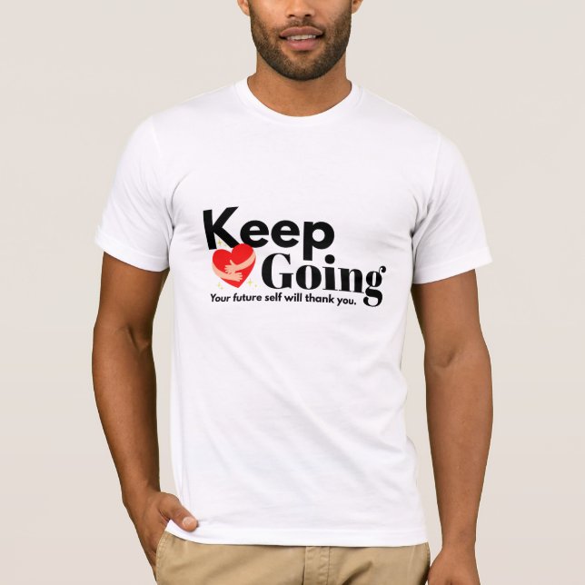 Camiseta Keep Going (Anverso)
