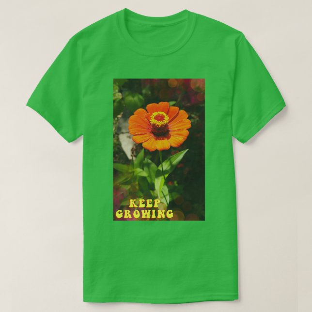 Camiseta Keep Growing 31 (Diseño del anverso)