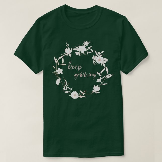 Camiseta keep growing 68 (Diseño del anverso)