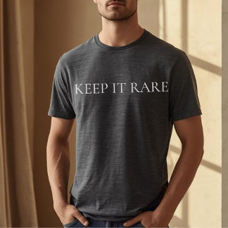Camiseta Keep It Rare Steak Lover Carnivore
