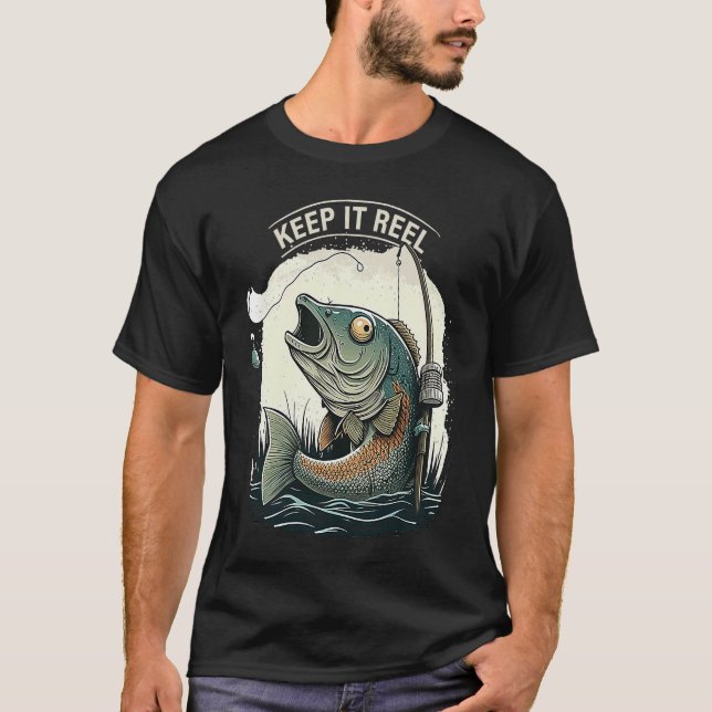 Camiseta Keep It Reel  Fishing  1 (Anverso)