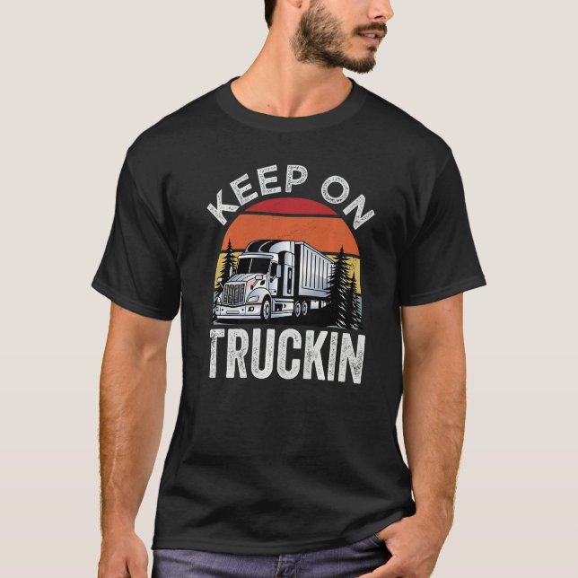 Camiseta Keep On Truckin   (Anverso)