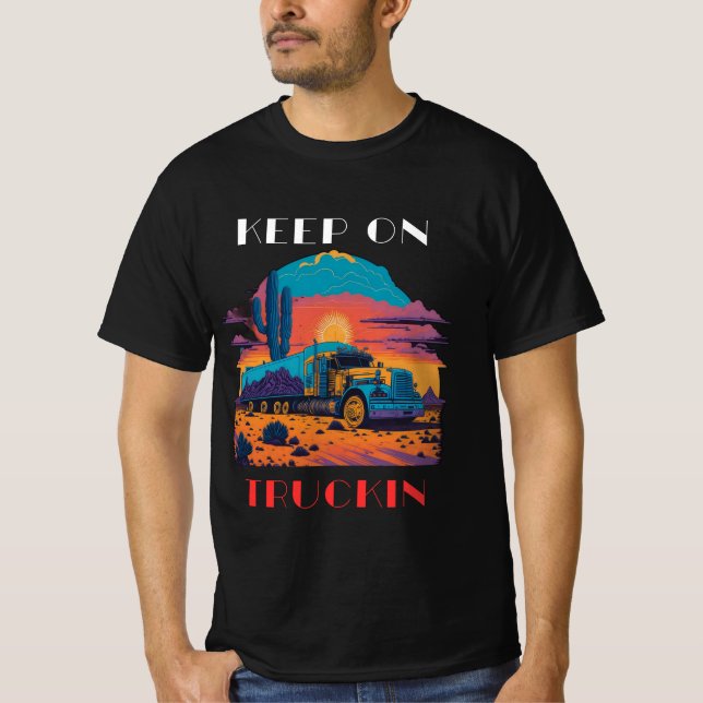 Camiseta Keep On Truckin (Anverso)