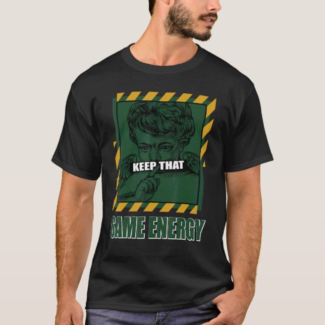 Camiseta Keep Same Energy JD 1 Mid Sonics Noble Green Polle (Anverso)