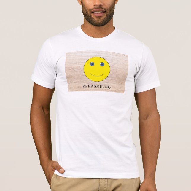 Camiseta Keep Smiling (Anverso)