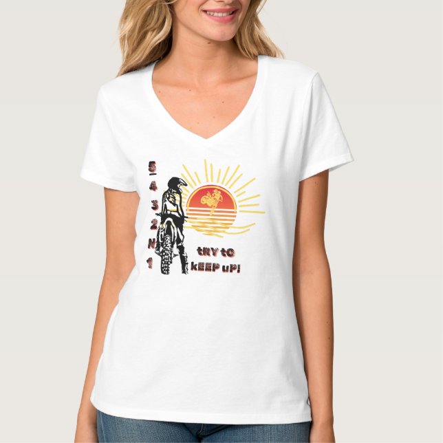 Camiseta Keep Up (Anverso)
