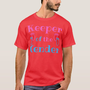 Camiseta Keeper of the gender Cute Gender Reveal Party Idea