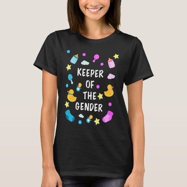 Camiseta Keeper Of the gender reveal (Anverso)
