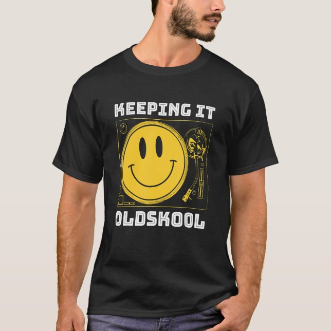 Camiseta Keeping It Old Skool  Original Raver  Love Raving  (Anverso)